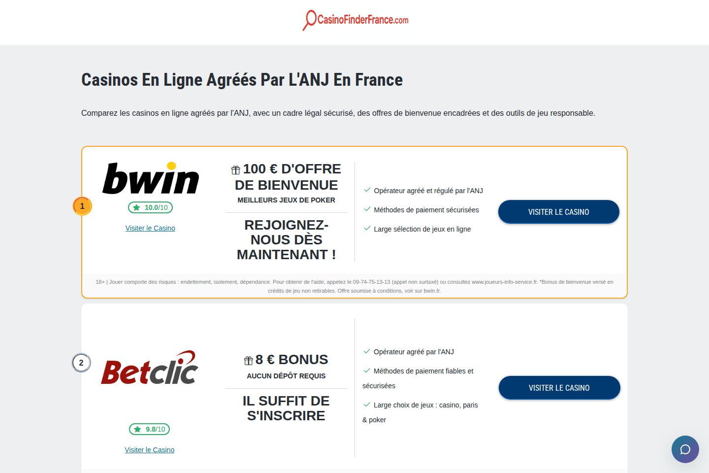 CasinoFinderFrance
